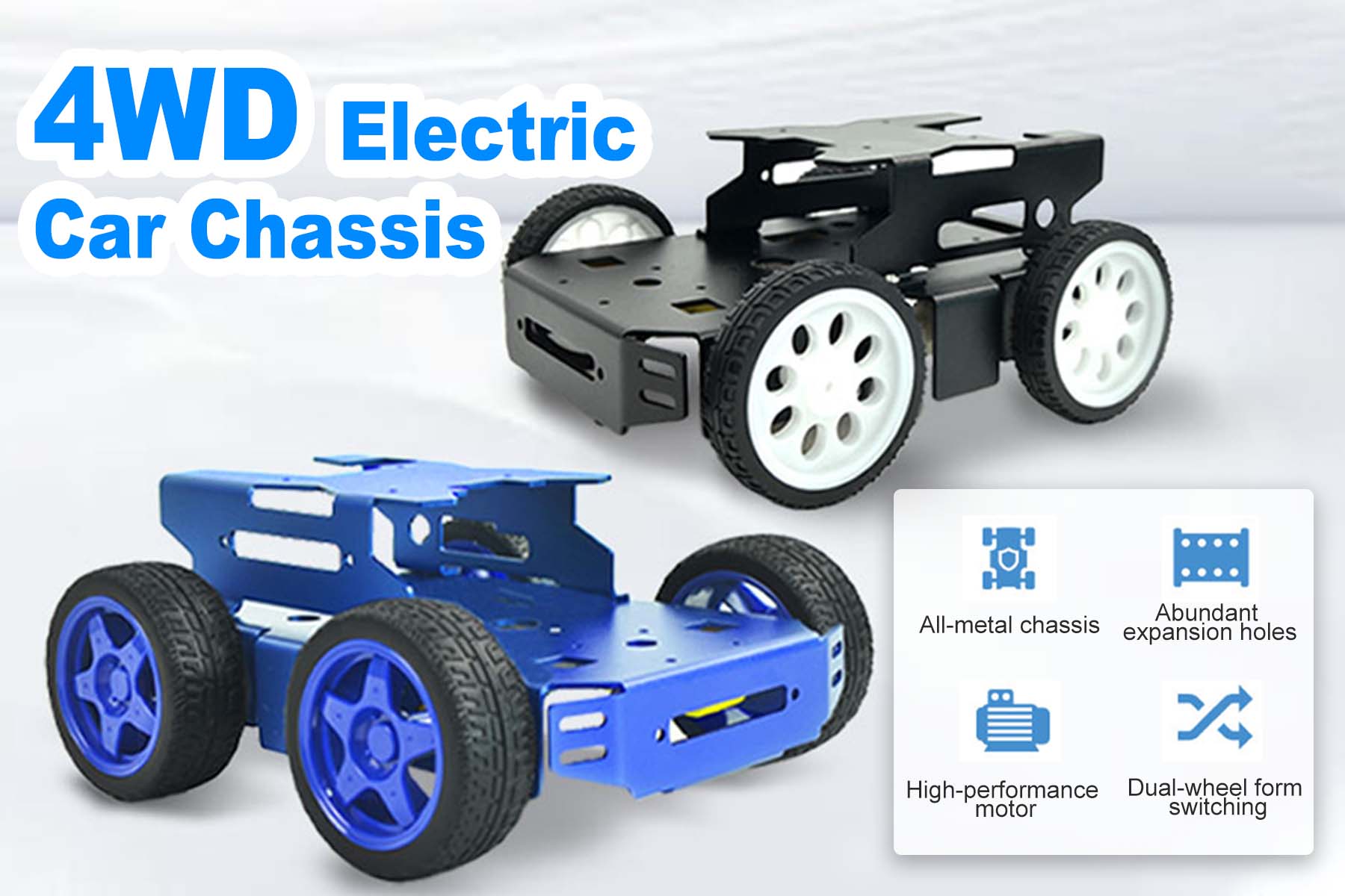 4WD Electric Car Chassis