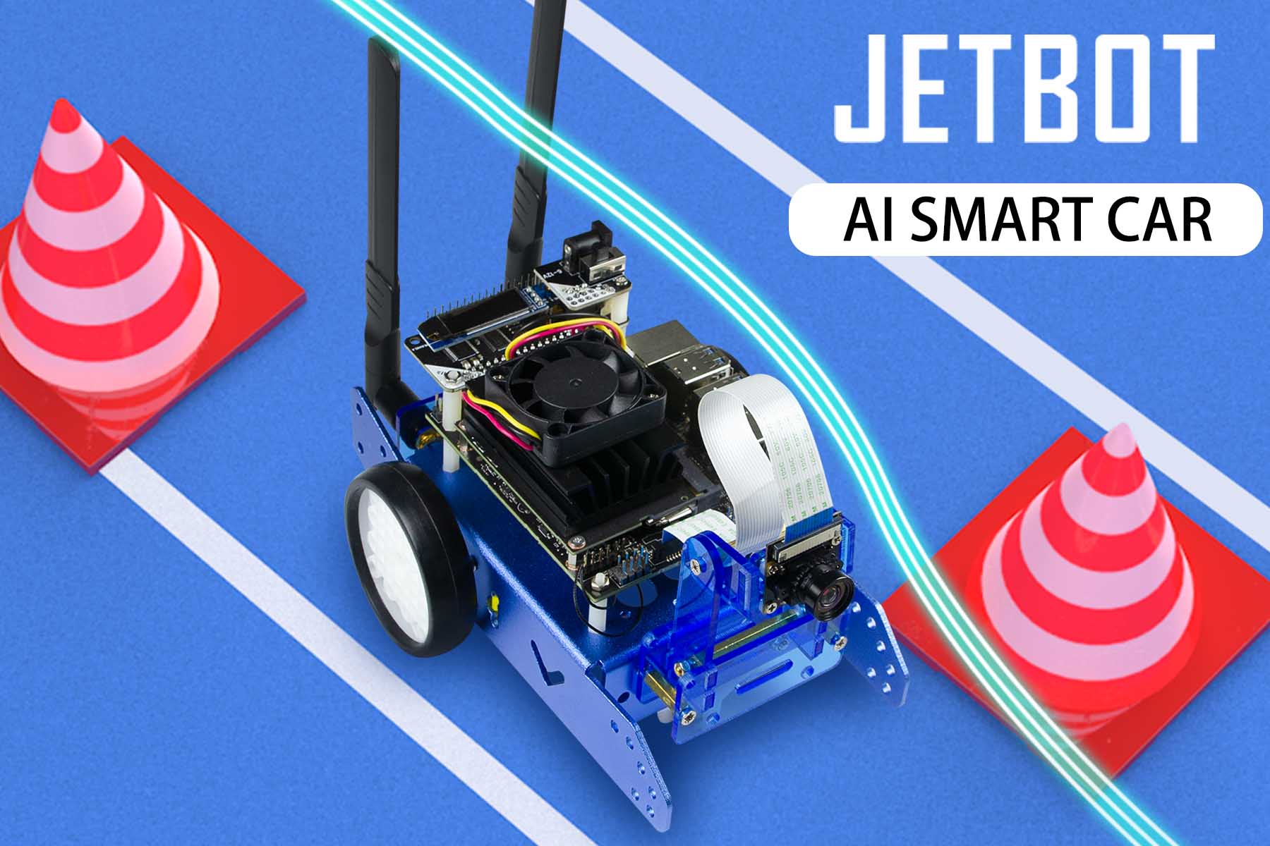 Empower Your AI Journey: Build, Program, and Drive with the Xiaor Geek JetBot AI Kit Powered by Jetson Nano