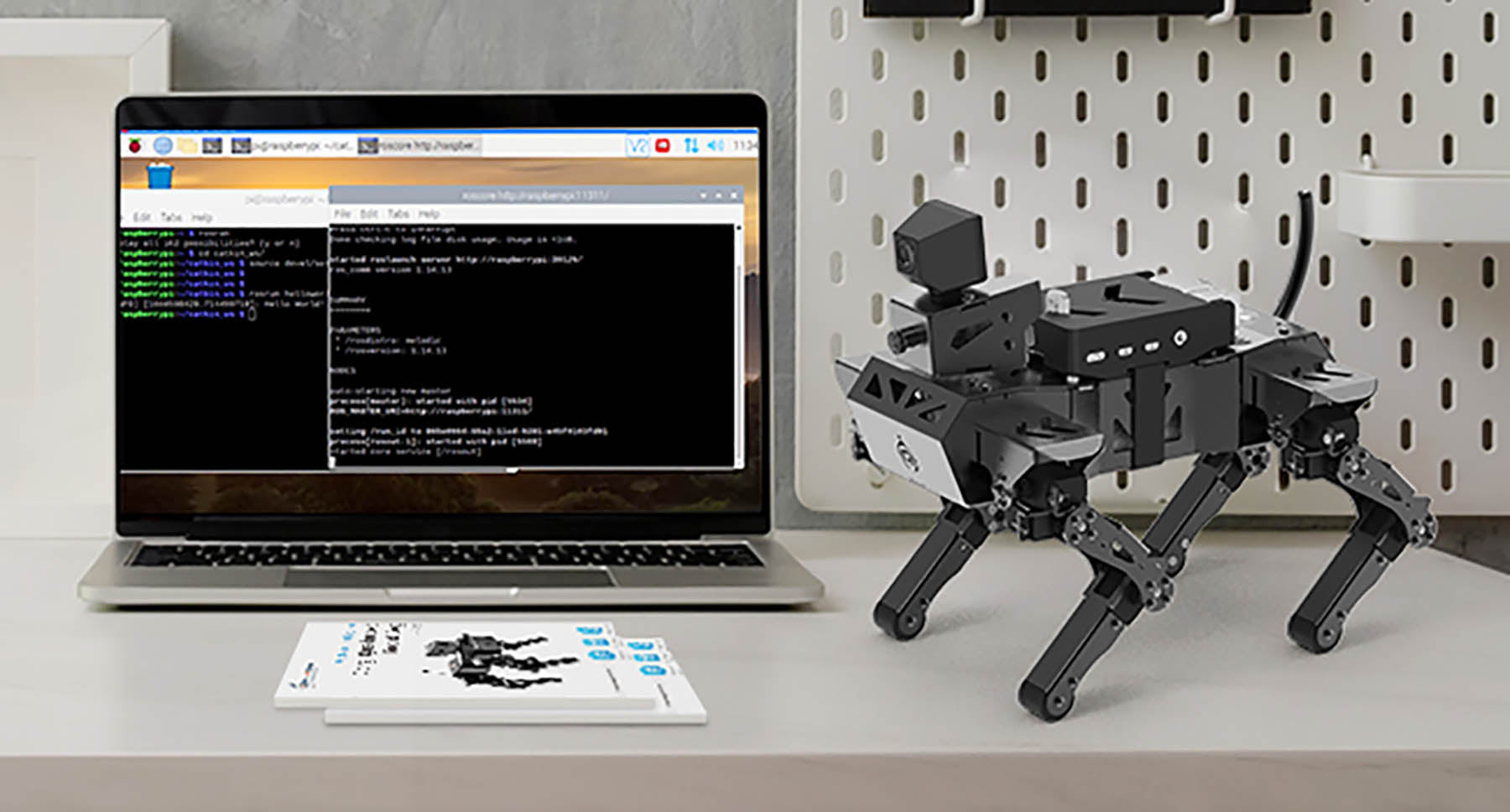 XiaoR GEEK AI Bionic Robot Dog – Smart Interaction, Explore the Future of Robotics!