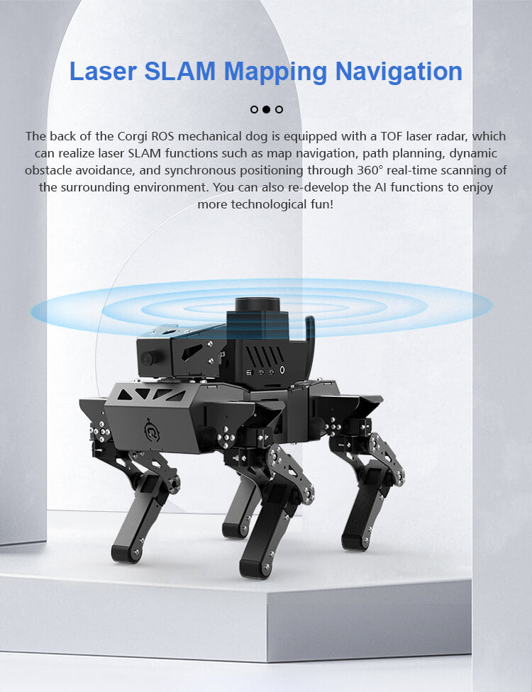 When Corgi Robot Dog Meets ROS: The Collision and Fusion of Intelligent Robotics