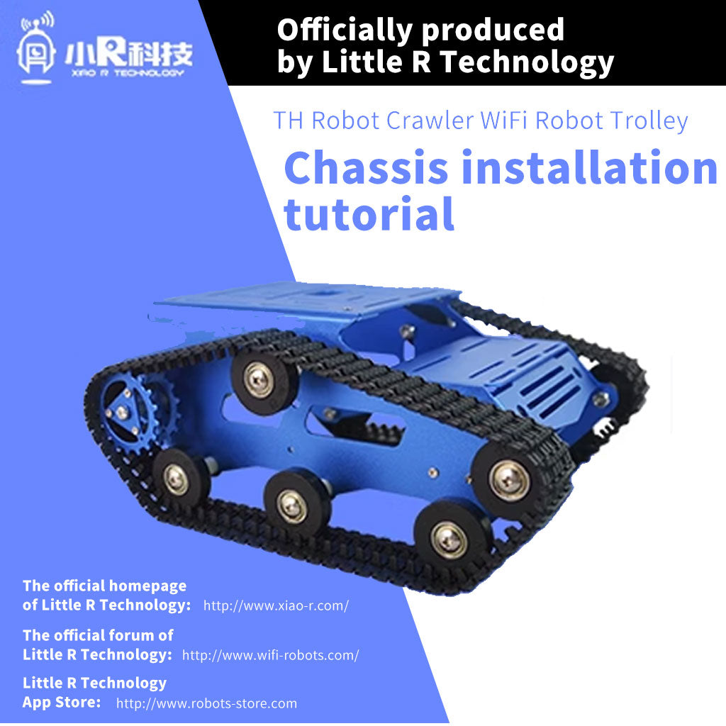 XiaoR GEEK TH tank chassis compatiable for Arduino/Raspberry pi - XiaoR GEEK