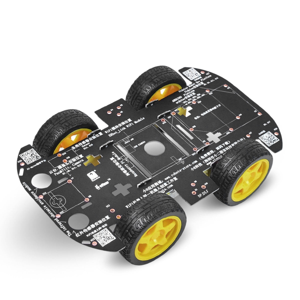 4WD smart robot car chassis kits