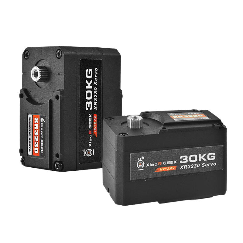 30kg XR3230 Dual-Axis Serial Bus Servo - High Torque Metal Gear Servo for Robots | XiaoR GEEK