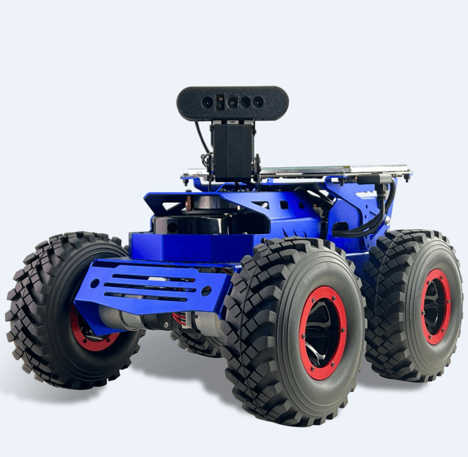 ROS2 4 driver wheel smart robot car for jeston nano programming