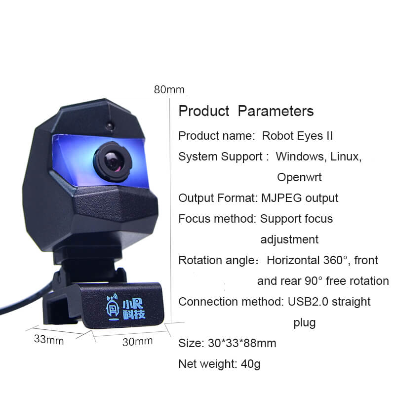 the parameter of 720P HD camera