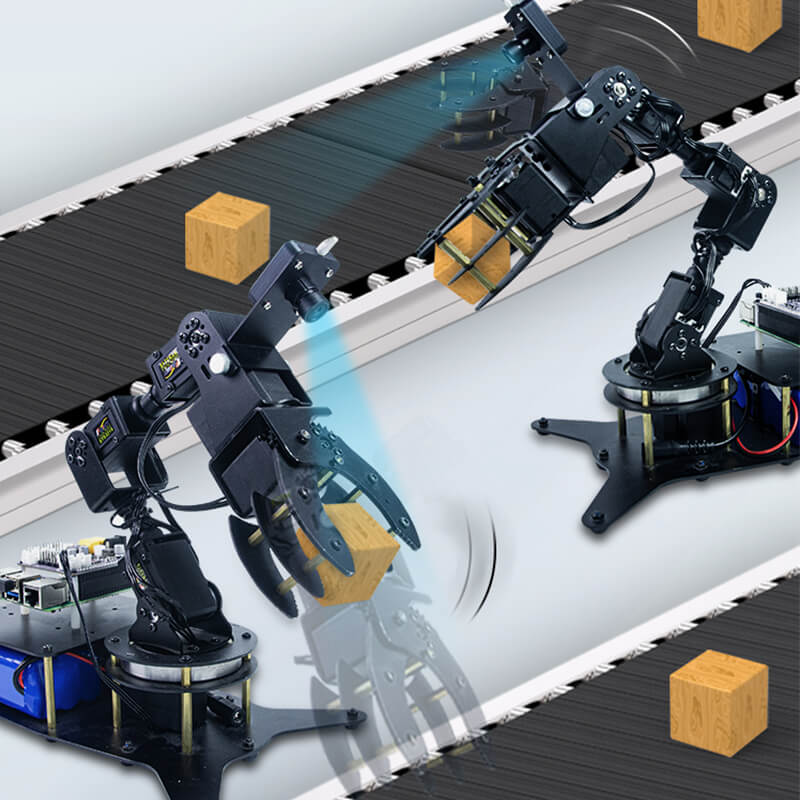 AI Visual robotic claw Intelligent sorting