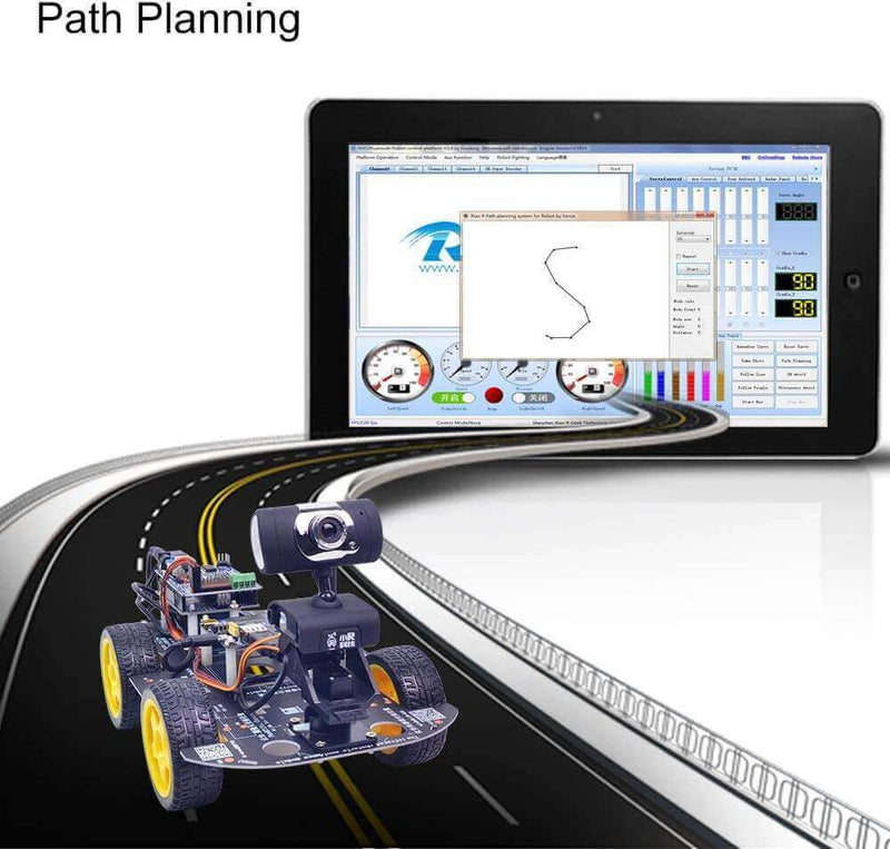 function of arduino DS robot car： path planning
