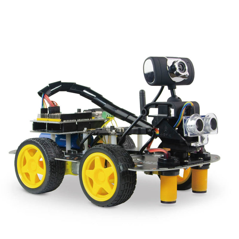 Arduino UNO R3 programmable smart robot car kits another angle show