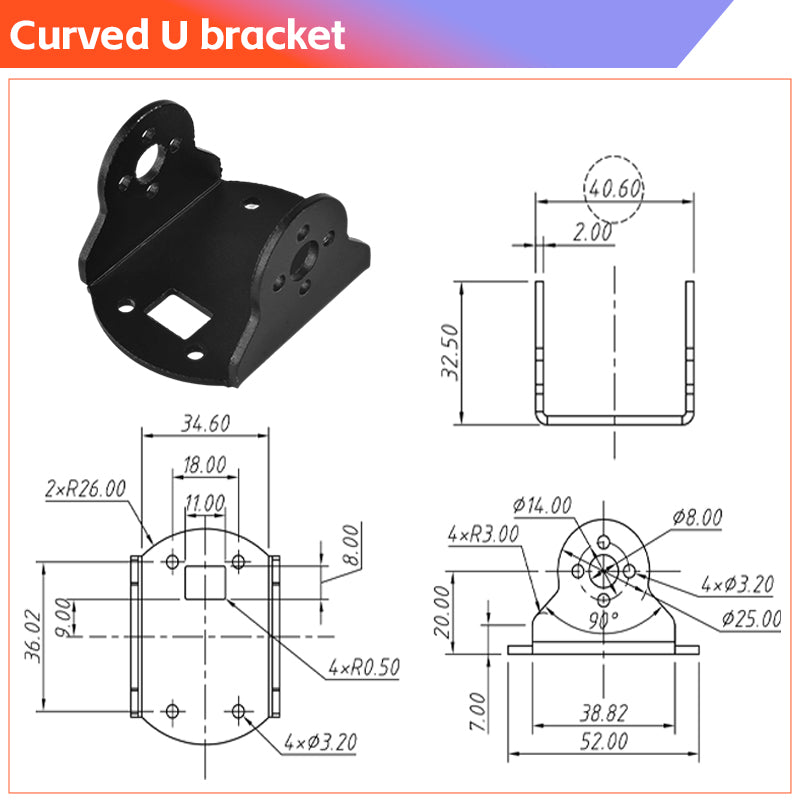 30kg XR3230 Dual-Axis Serial Bus Servo - High Torque Metal Gear Servo for Robots | XiaoR GEEK