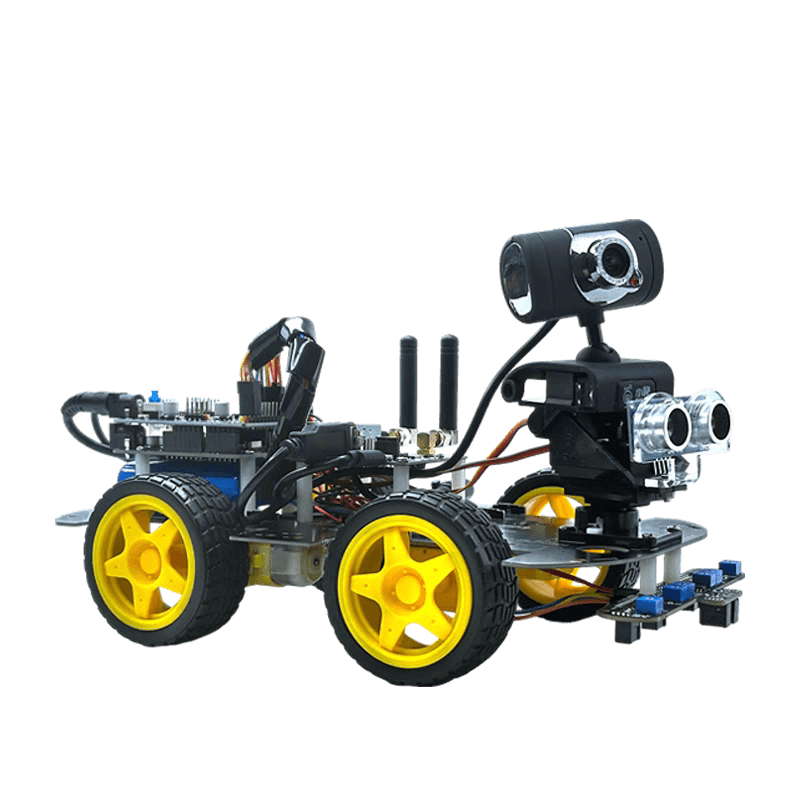 XiaoR GEEK Arduino UNO R3 6 channel infrared patrol lineVideo Wireless RC Programmable Smart Robot Car