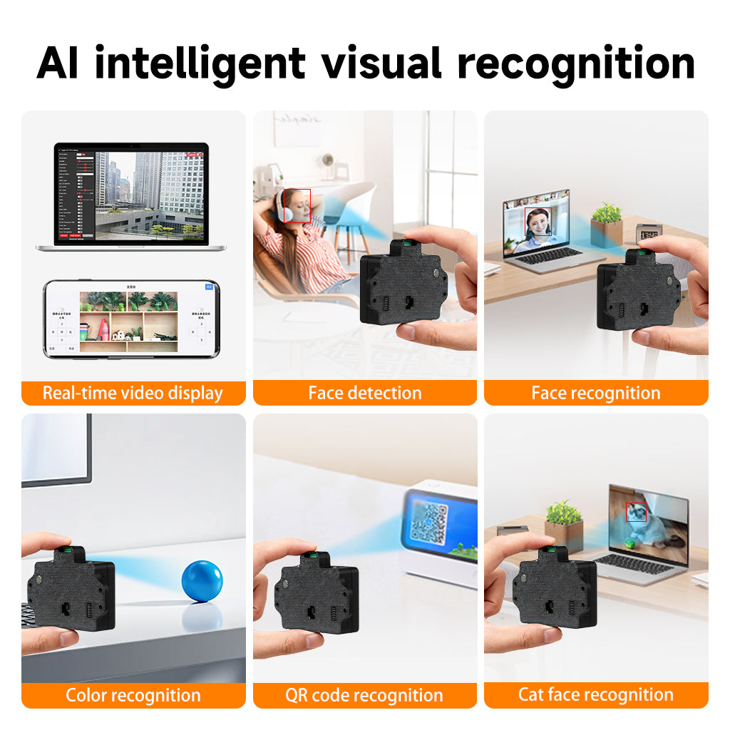 ESP32-S3 Visual Recognition Module AI Camera Image Face Color QR Code Detection Sensor Electronic | XiaoR GEEK