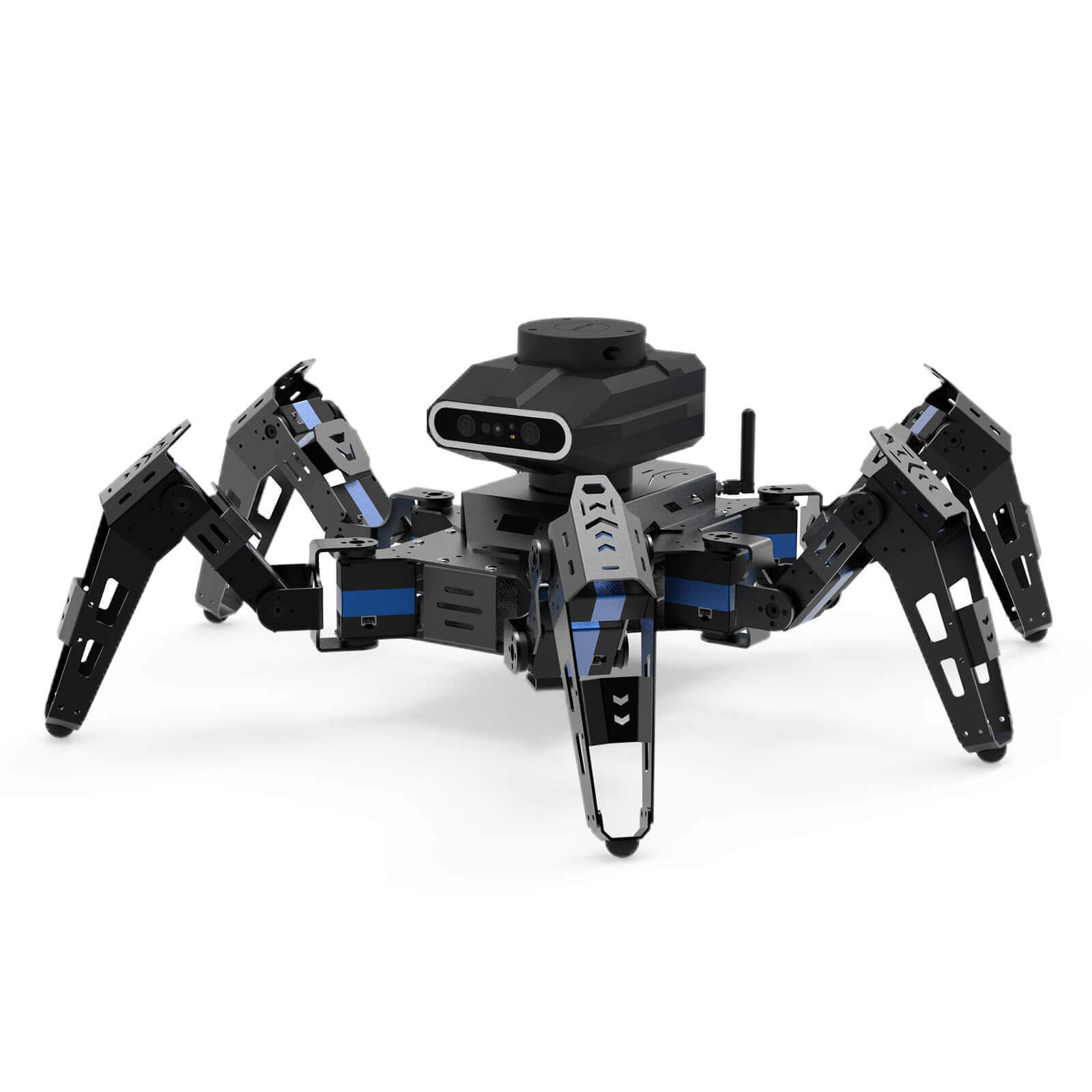 Jestson Nano Phage ROS SLAM Lidar Hexapod Smart Programmable Robot kits1