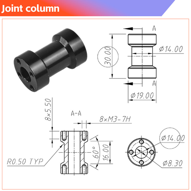 30kg XR3230 Dual-Axis Serial Bus Servo - High Torque Metal Gear Servo for Robots | XiaoR GEEK