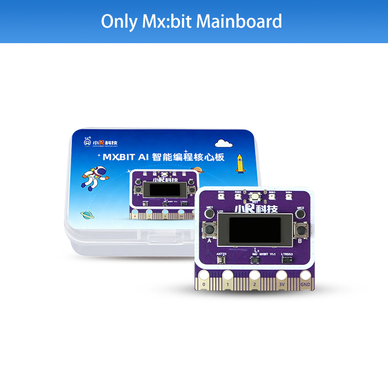 Mx:bit Graphical Python Programming & Maker Education Kit – AI Enabled, Scratch 3 Compatible | XiaoR GEEK
