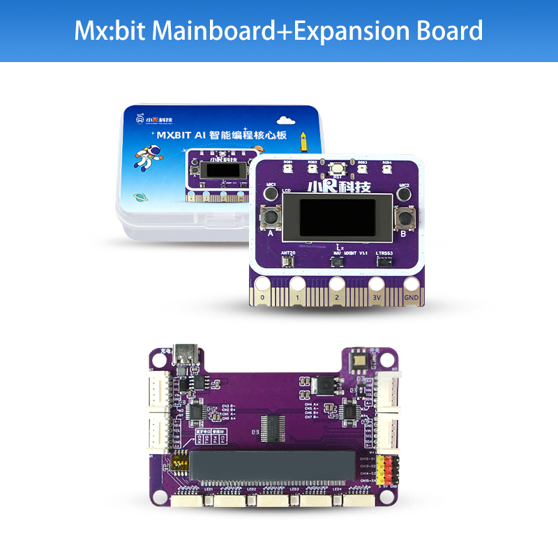 Mx:bit Graphical Python Programming & Maker Education Kit – AI Enabled, Scratch 3 Compatible | XiaoR GEEK