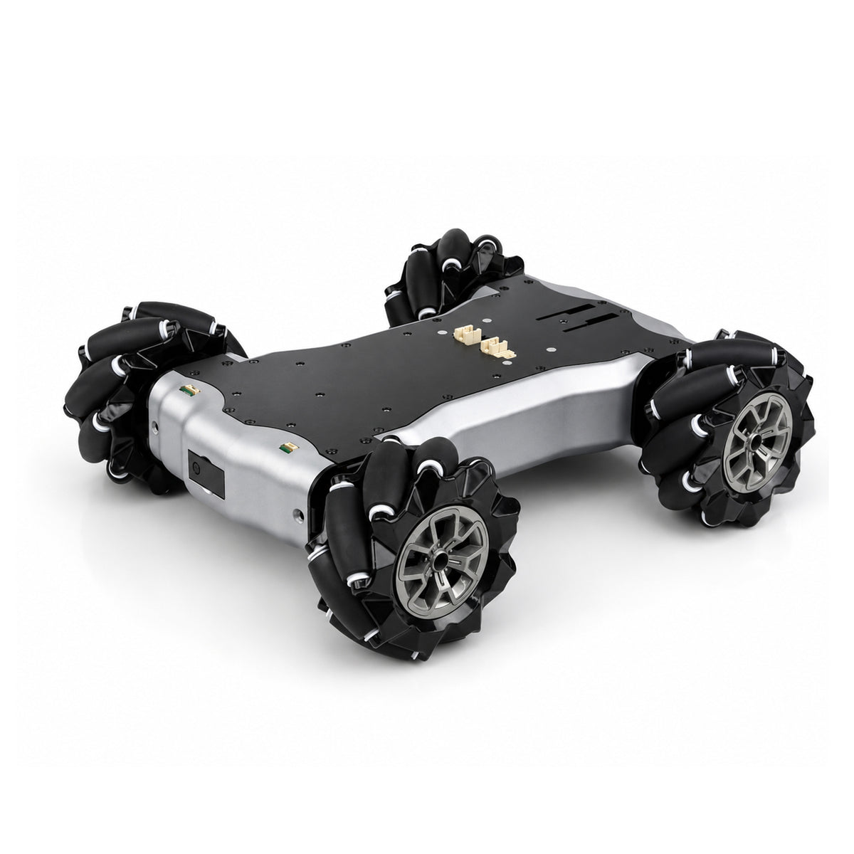 XiaoR GEEK Programmable Mecanum Robot Chassis – ESP32 4WD Robot Base, 10kg Payload, OLED & Wi-Fi, Expandable for Raspberry Pi, Jetson, LiDAR & ROS2 SLAM