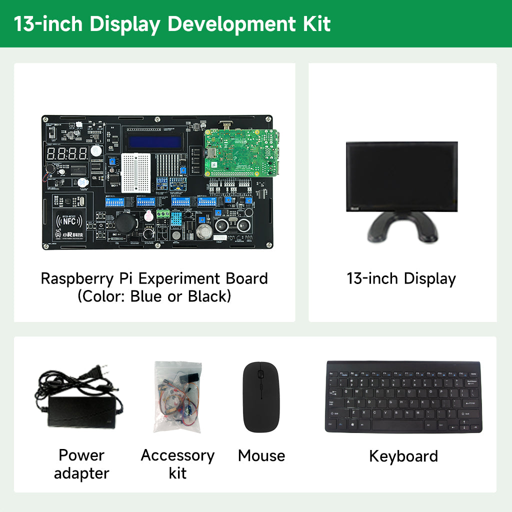 Raspberry Pi Sensor Experiment Kit & Development Box Physics School Teaching Equipment | XiaoR GEEK