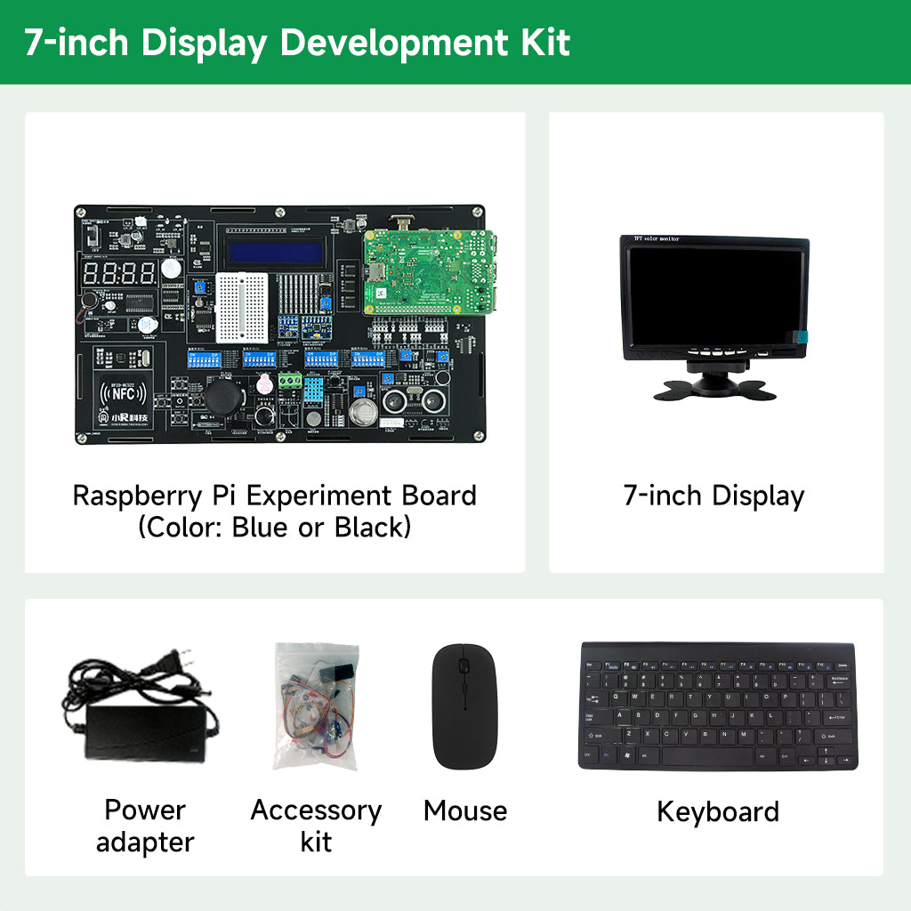 Raspberry Pi Sensor Experiment Kit & Development Box Physics School Teaching Equipment | XiaoR GEEK