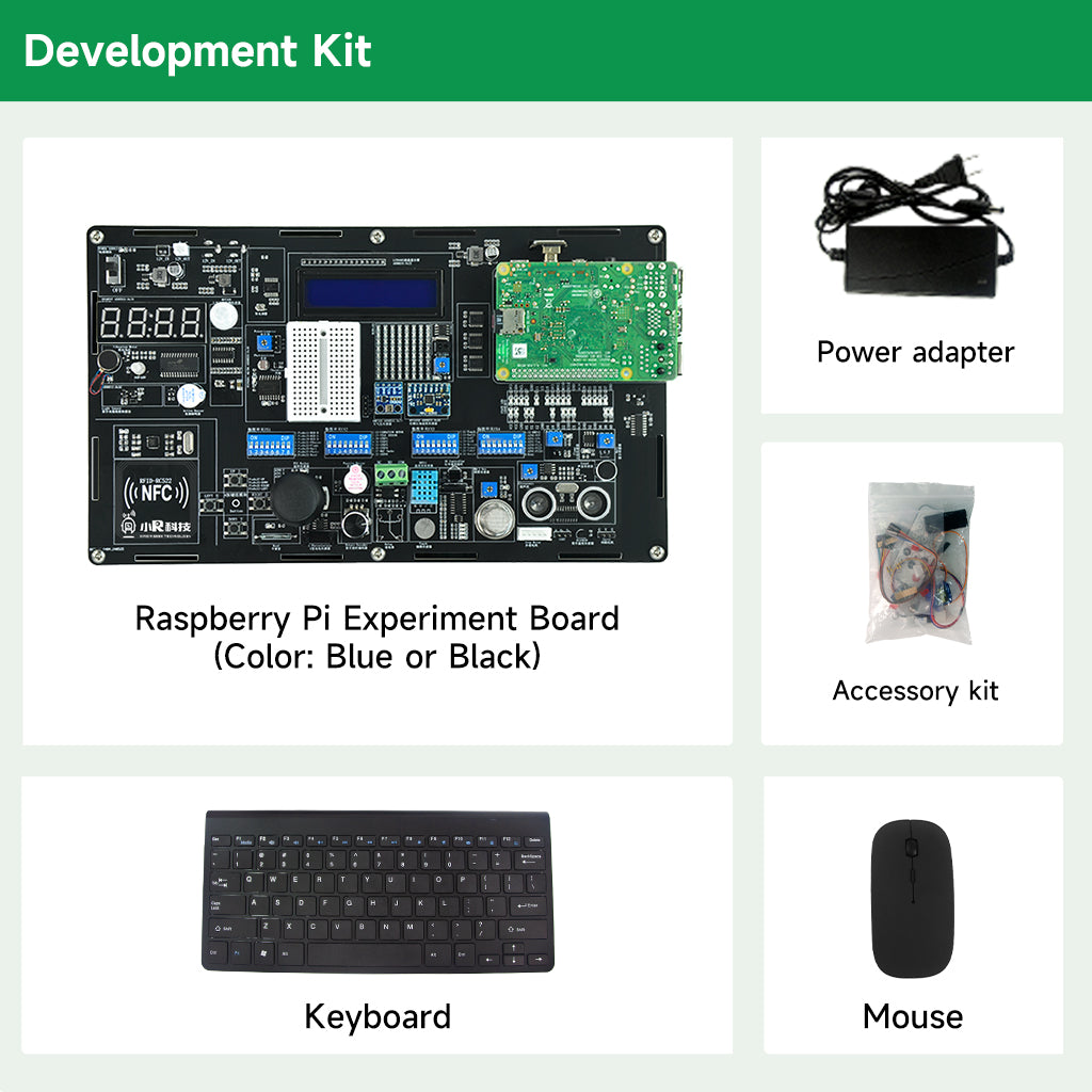Raspberry Pi Sensor Experiment Kit & Development Box Physics School Teaching Equipment | XiaoR GEEK