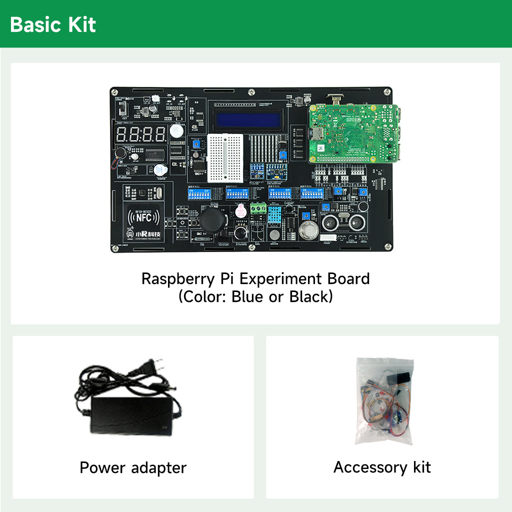 Raspberry Pi Sensor Experiment Kit & Development Box Physics School Teaching Equipment | XiaoR GEEK