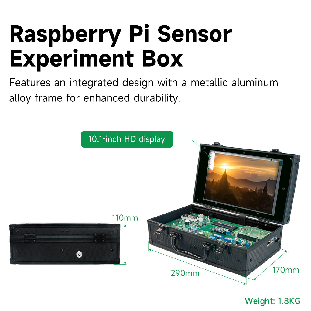 Raspberry Pi Sensor Experiment Kit & Development Box Physics School Teaching Equipment | XiaoR GEEK