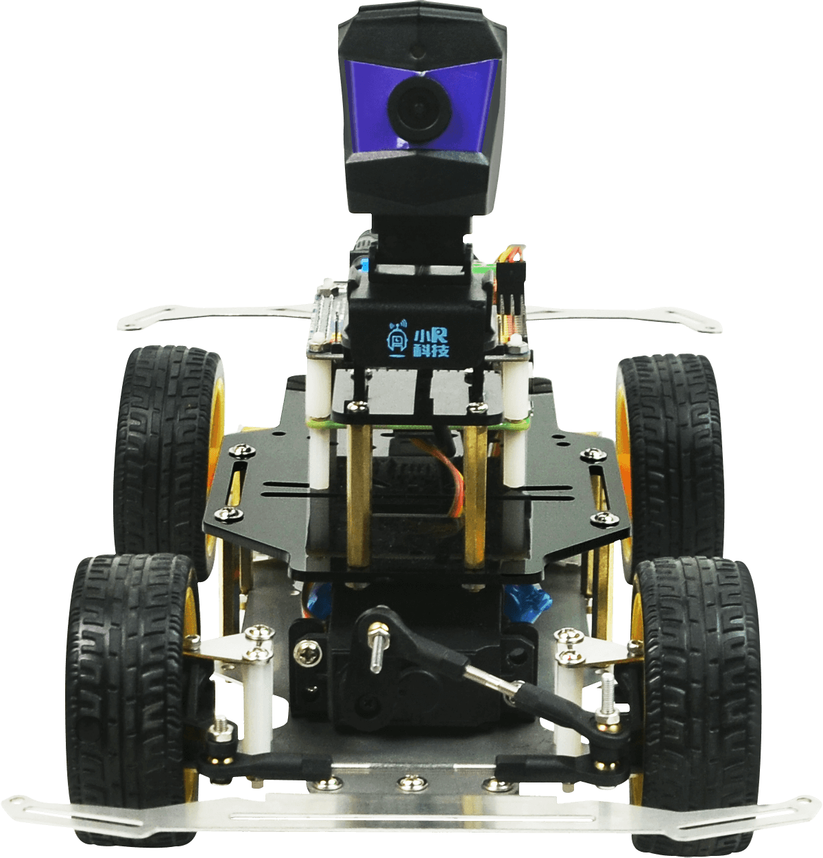 XR-F1 Raspberry Pi deep learning Programmable Self Driving Smart Robot Car another angle