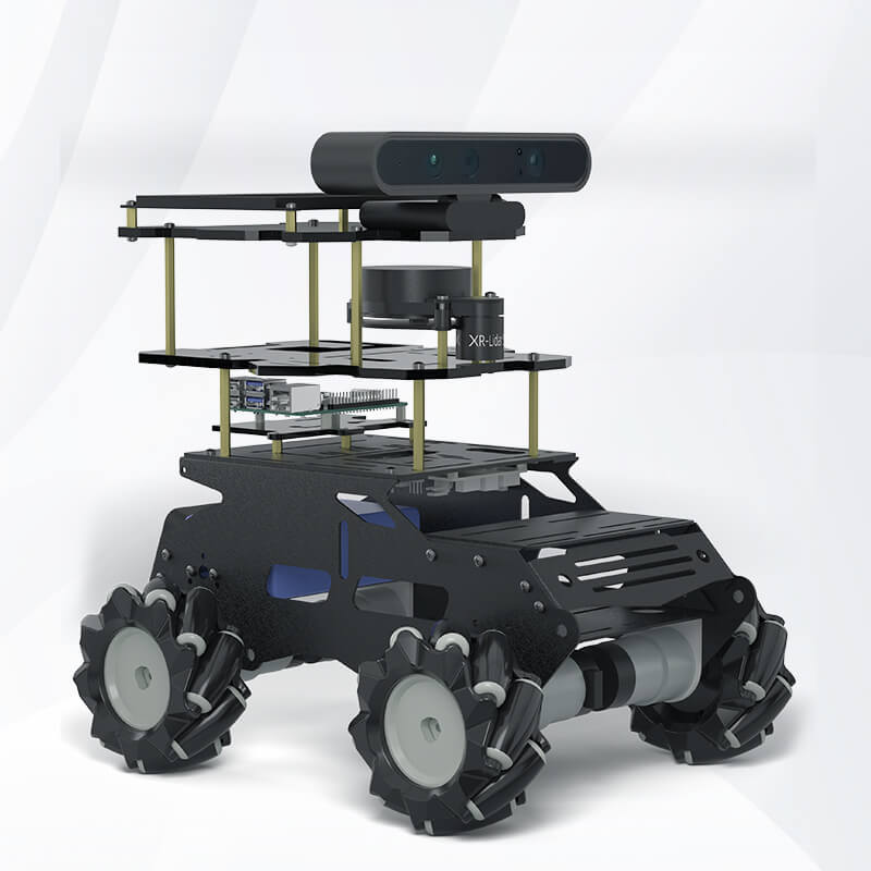 Raspberry Pi ROS mecanum wheel lidar smart robot car
