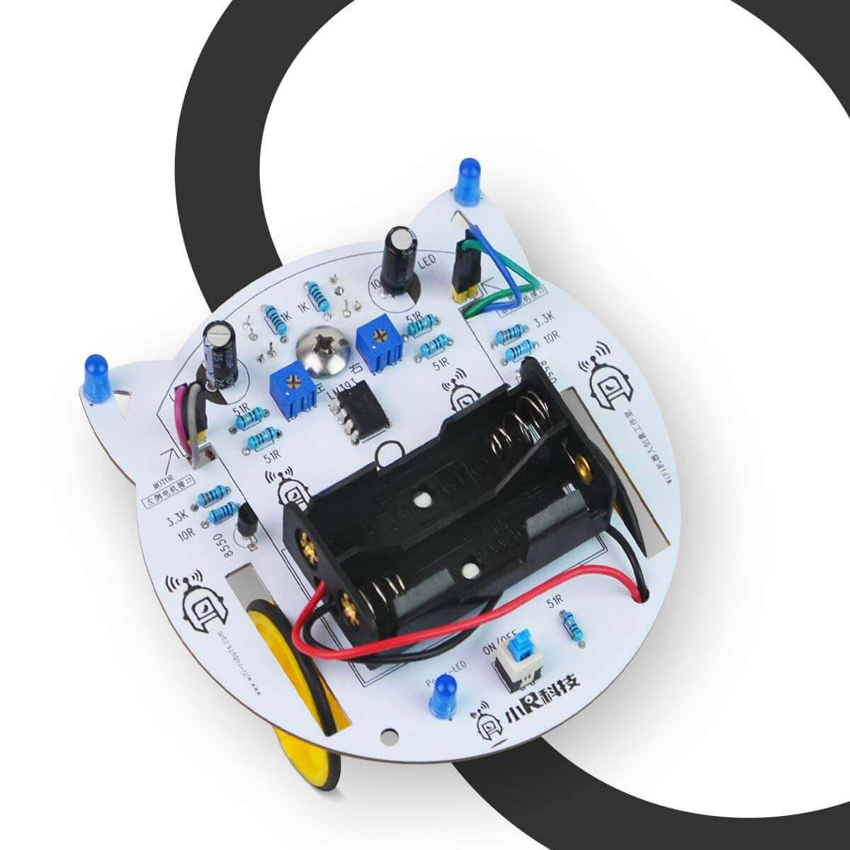 mini cat traking robot