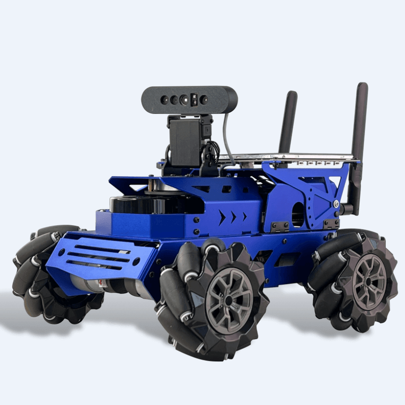 ROS2 Hunter mecanum wheel smart robot car for jeston nano programming