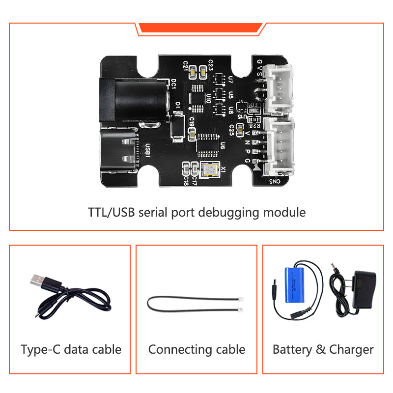 High Torque Metal Gear Servo XRD029-2.3kg for Robots | XiaoR GEEK