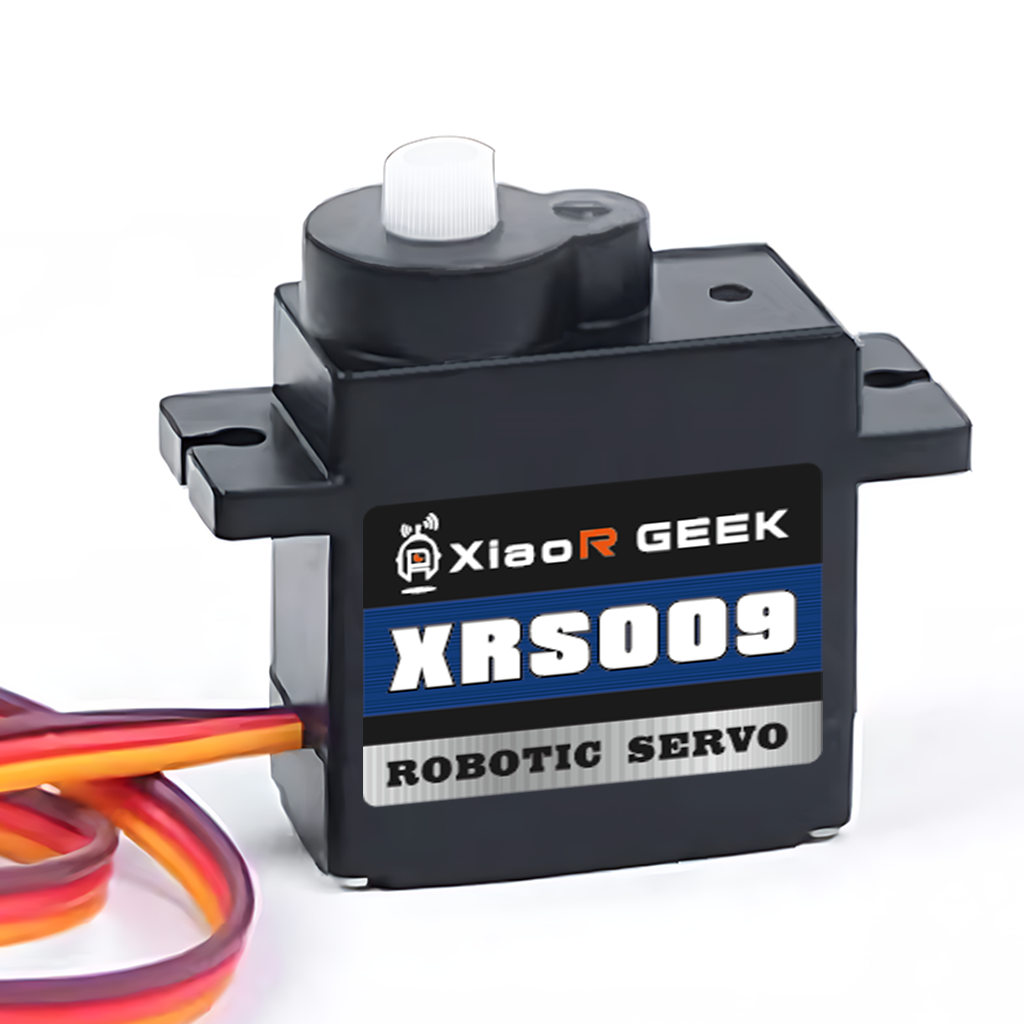 XiaoR Geek 9G servo gimbal smart car robot DIY anti-blocking and anti-sweeping gear belt protection small servo