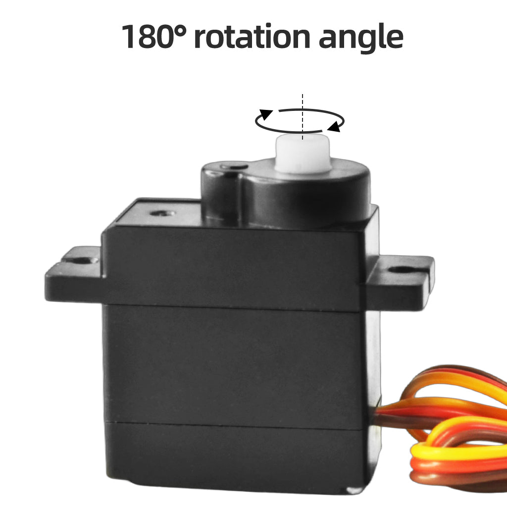 XiaoR Geek 9G servo gimbal smart car robot DIY anti-blocking and anti-sweeping gear belt protection small servo