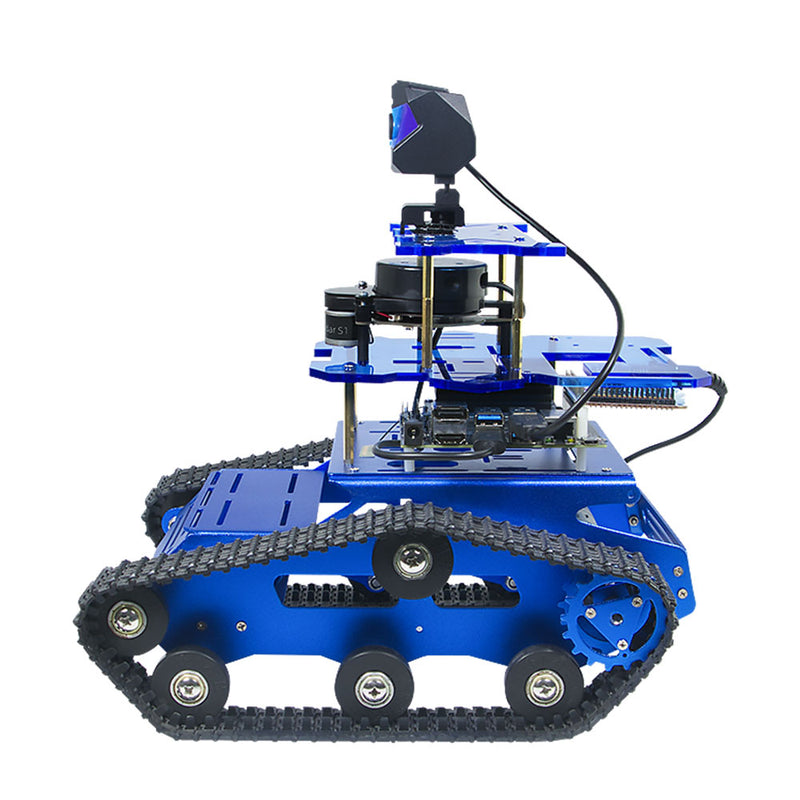 XiaoR Geek NVIDIA Jetson NANO AI SLAM LIDAR ROS programmable Smart Robot Tank Car kits