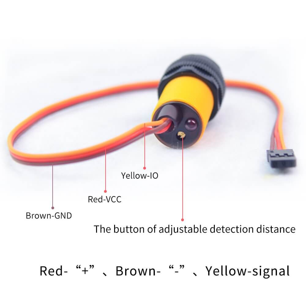 the parameter of the infrared sensor