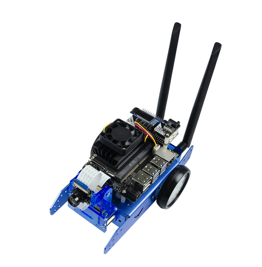 XiaoR GEEK JetBot1.0 AI programmable smart robot car with NVIDIA Jetson Nano development kits - XiaoR GEEK