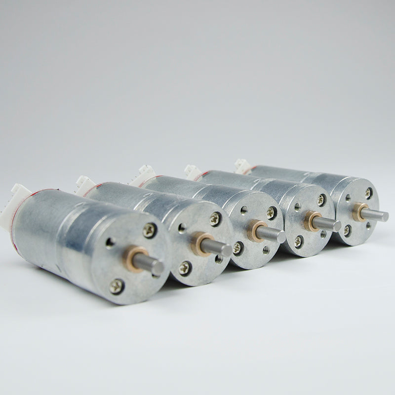 XR25-370 AB dual-phase geared motor with Hall code for robot