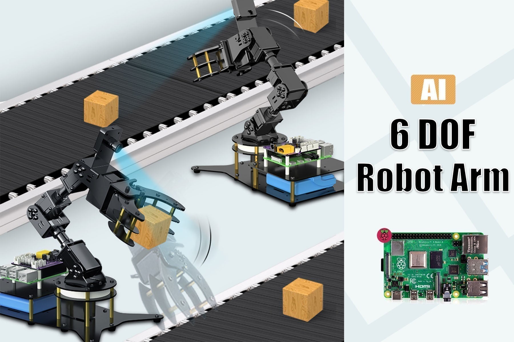 6 DOF ROBOT ARM