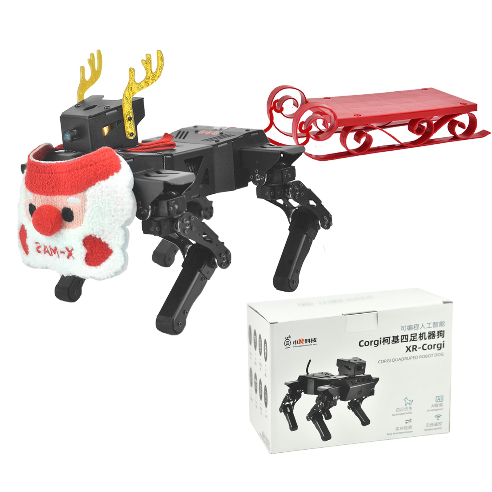 Unleash the Joy this Christmas with the XR Smart Robotic Dog!