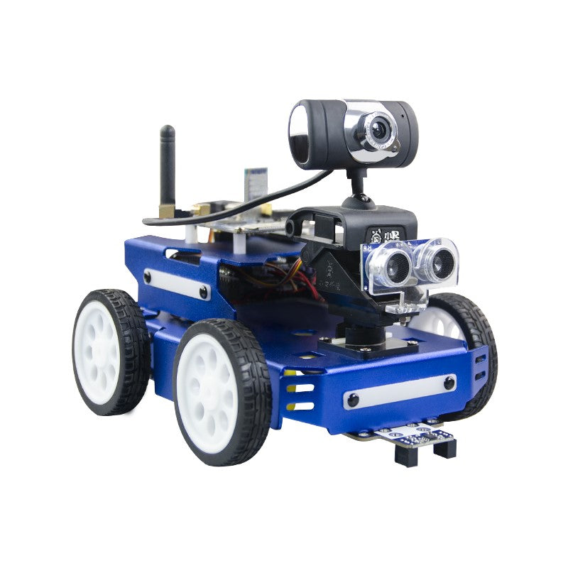 Building K12 STEM educational DS-X coding smart Robot cars compatible Raspberry Pi with XiaoR GEEK Top-quality parts