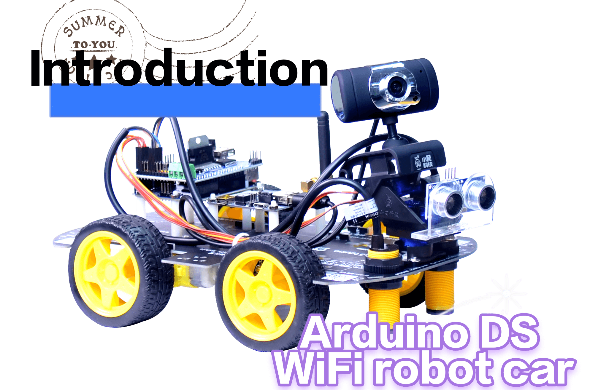 Introduction of Arduino DS Robot WiFi Video Robot Kit for beginners