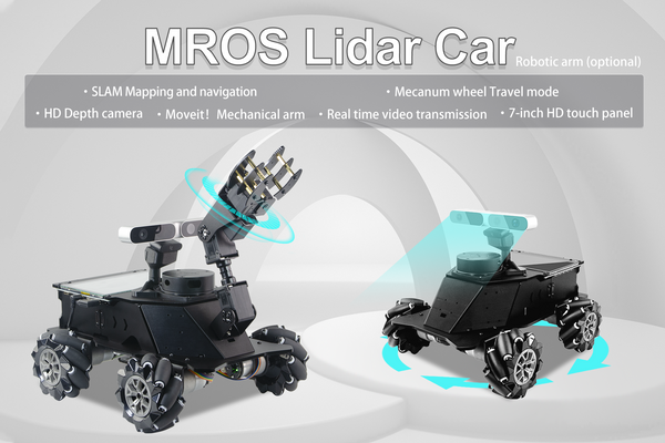 Unleash the Future of Robotics: Meet the MROS Lidar Robot Car with Rob