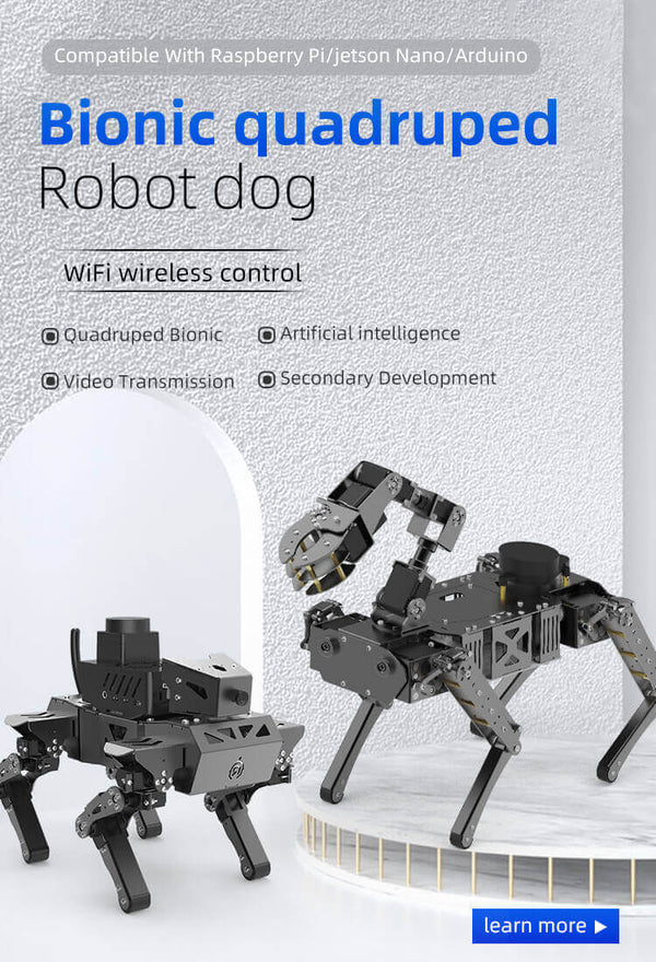 The role and application scenarios of ESP32 quadruped bionic smart programmable robot dog in K12 schools