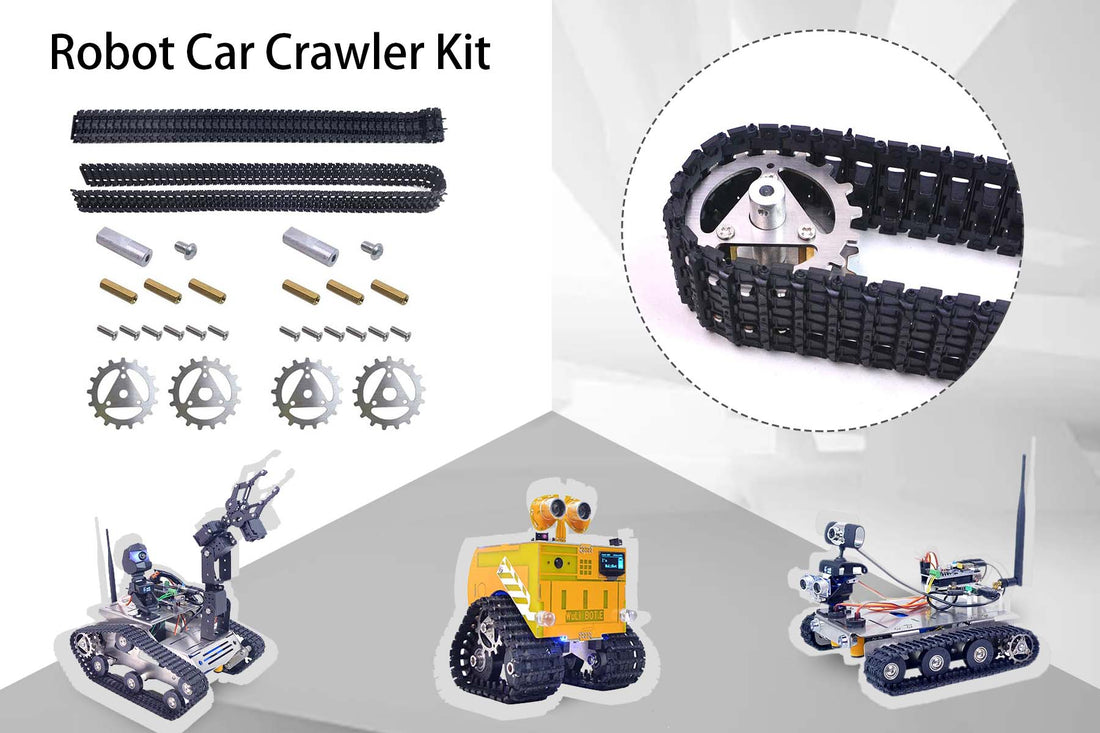 🚗🔧 Transform Your DIY Projects with Our Durable Robot Crawler Tracks!