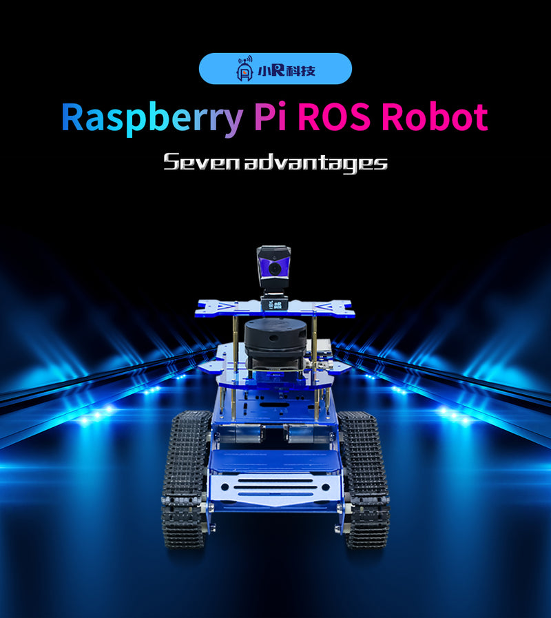 Overview of Ros radar robot car with RPi