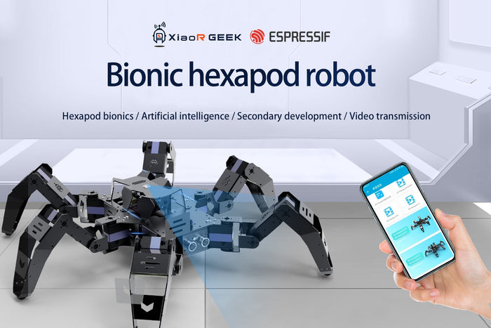 Meet Your New Robotic Companion: The Bionic Esp32 Hexapod Robot!