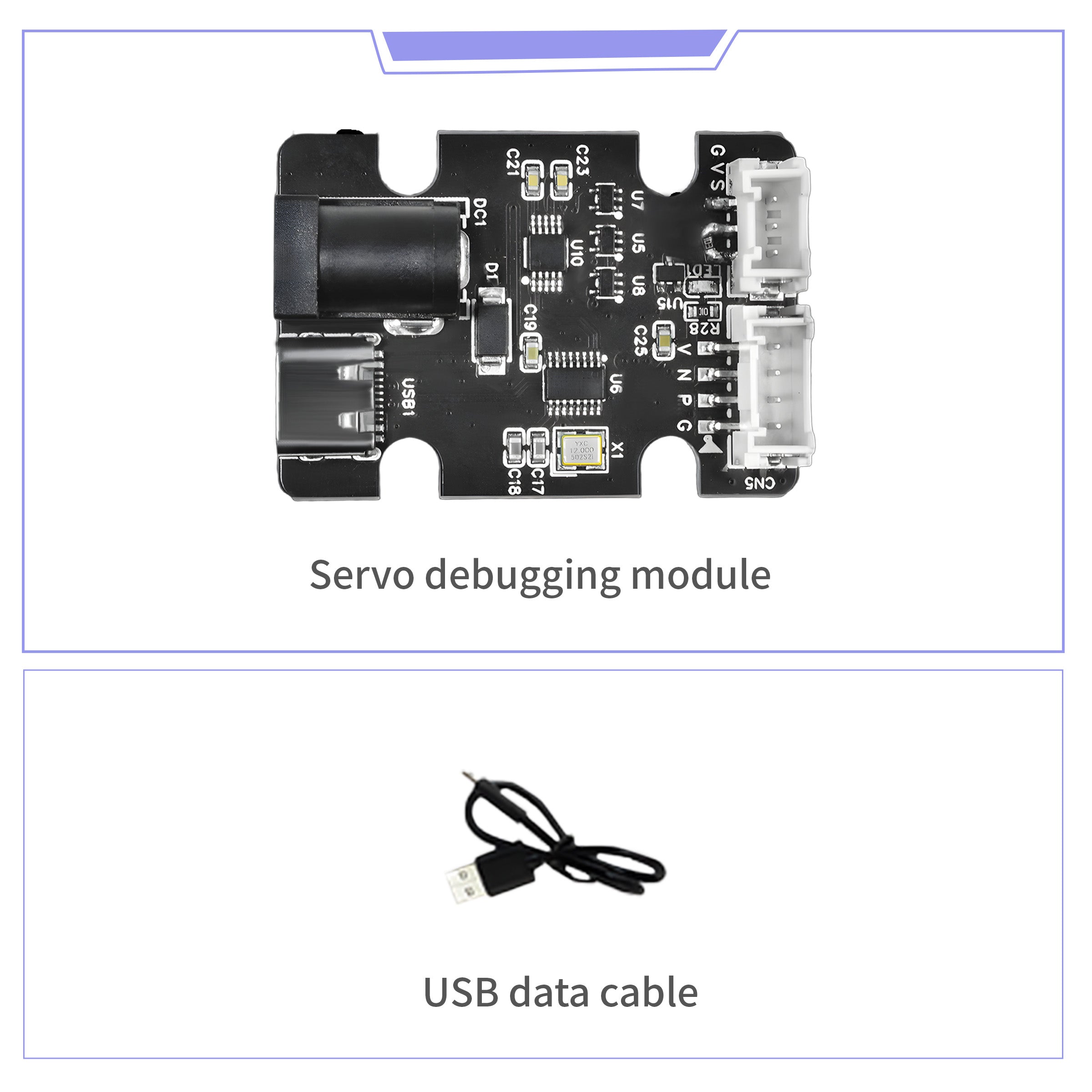 XiaoR GEEK 35KG large torque metal shell serial bus servo XR-S270 serial robot servo