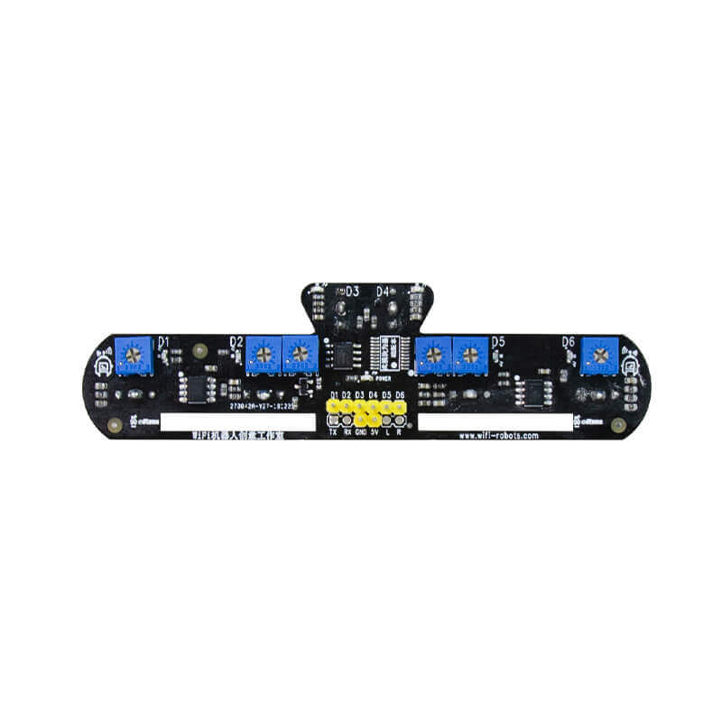6-channel infrared patrol module, obstacle avoidance sensor for Smart car robot