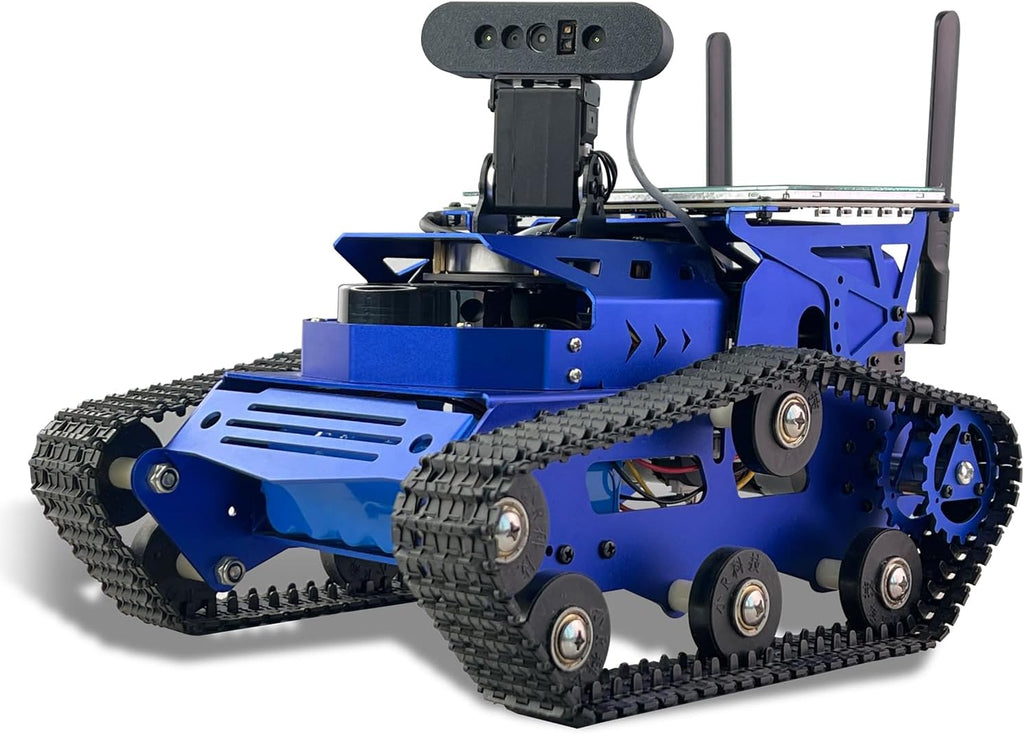 Vision Robot Unit Jetson Nano AI Vision Robot Kit with Lidar ROS2 Mapping Navigation Obs