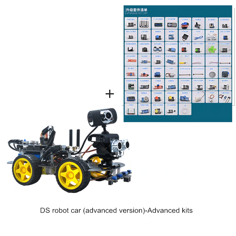 XiaoR GEEK Arduino UNO R3 6-channel infrared sensor Video Wireless RC Programmable Smart Robot Car