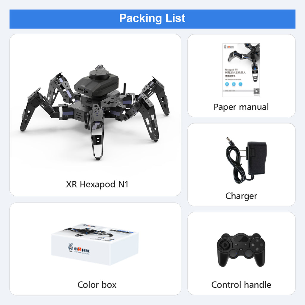 phage ros hexapod robot python programming with depth... Phage ROS Hexapod robot Python programming with depth camera for Jetso